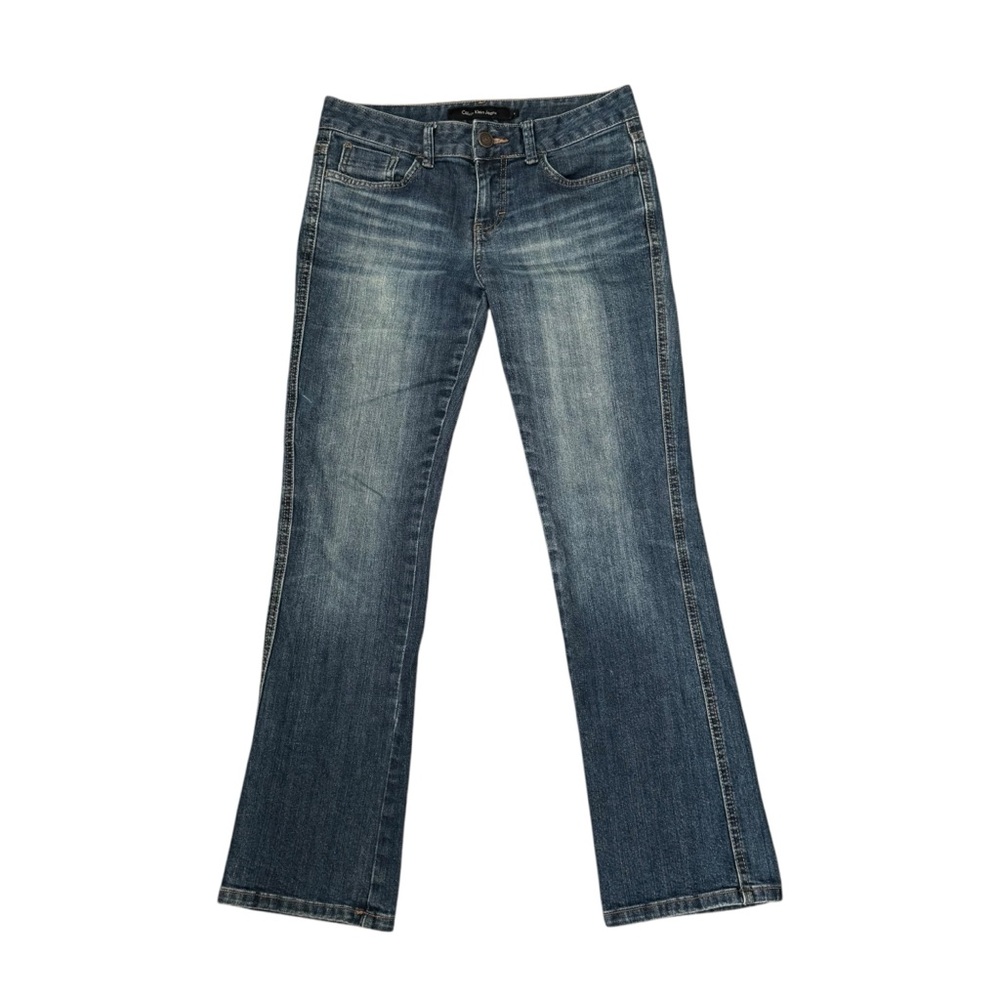 Vintage 90s Calvin Klein Blue Bootcut Jeans